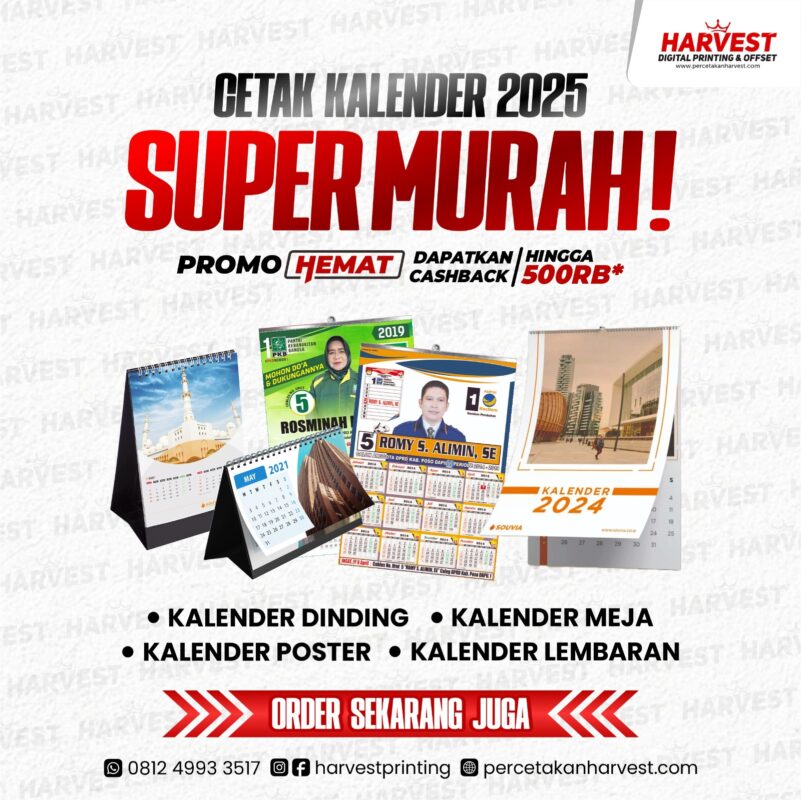 cetak kalender murah